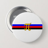 Polyamorie Pridevlag Ronde Button 7,6 Cm (Voorkant /achterkant)
