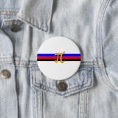 Polyamorie Pridevlag Ronde Button 7,6 Cm (In situ)