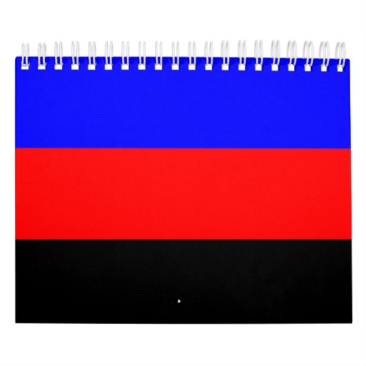 Polyamorie Pridevlag Strepen Kalender (Hoes)