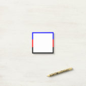Polyamorie Pridevlag Strepen Post-it® Notes (Op bureau)