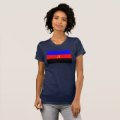 Polyamorie Pridevlag T-shirt (Voorkant volledig)