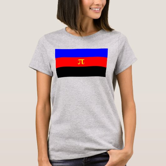 Polyamorie Pridevlag T-shirt (Voorkant)