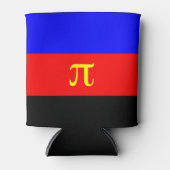 Polyamorie trots vlag blikjeskoeler (Voorkant)
