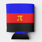 Polyamorie trots vlag blikjeskoeler (Achterkant)