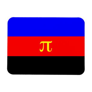 Polyamorie trots vlag magneet