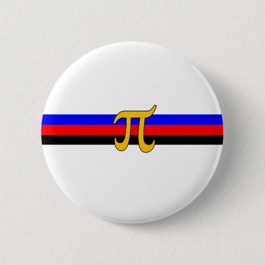 Polyamorie trots vlag ronde button 5,7 cm (Voorkant)