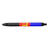 Polyamorie trots vlag zwarte inkt pen (Voorkant)