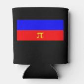 Polyamorie trotsvlag blikjeskoeler (Achterkant)