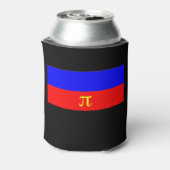 Polyamorie trotsvlag blikjeskoeler (Blikje Achterkant)