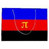 Polyamorie trotsvlag groot cadeauzakje (Achterkant)