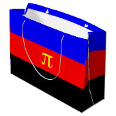 Polyamorie trotsvlag groot cadeauzakje (Achterkant Gekanteld)