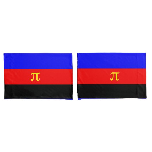 Polyamorie trotsvlag kussensloop (Voorkant-Set)