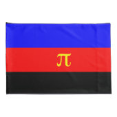 Polyamorie trotsvlag kussensloop (Achterkant-Rechts)