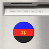 Polyamorie trotsvlag magneet (Insitu (Vaatwasser))