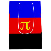 Polyamorie trotsvlag medium cadeauzakje (Achterkant)