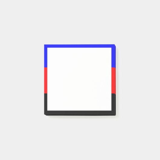 Polyamorie trotsvlag post-it® notes (Voorkant)