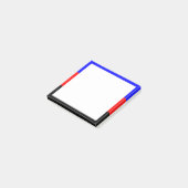 Polyamorie trotsvlag post-it® notes (Schuin)