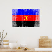 Polyamorie trotsvlag poster (Keuken)