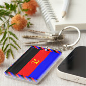 Polyamorie trotsvlag sleutelhanger (Voorkant Rechts)