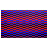 Polyamorie trotsvlag stof (Yard (91,4 cm))