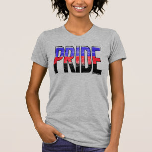 Polyamoriële pride t-shirt
