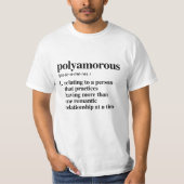 Polyamorische definitie t-shirt (Voorkant)