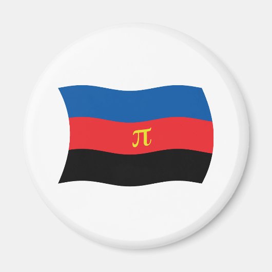 Polyamory Flag Magnet (Voorkant)