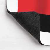 Polyamory Flag Mousepad Muismat (Hoek)