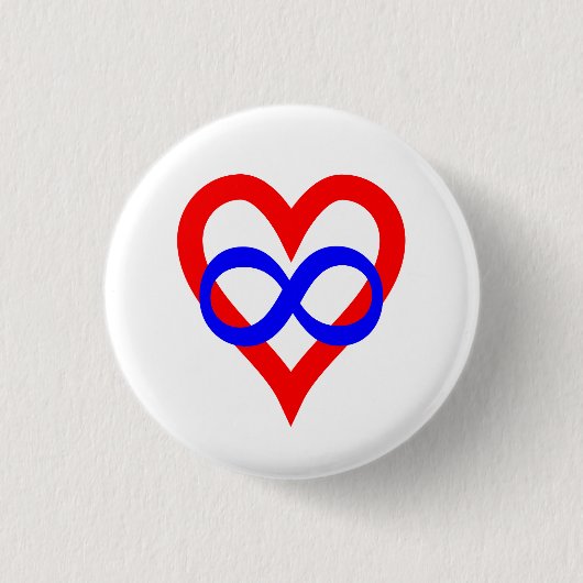 Polyamory Pride Button (symbool) (Voorkant)