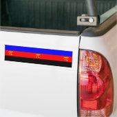 Polyamory Pride Flag Bumpersticker (Op Truck)
