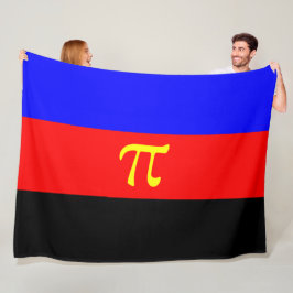 Polyamory Pride Flag Fleece Deken