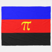 Polyamory Pride Flag Fleece Deken (Voorkant (Horizontaal))