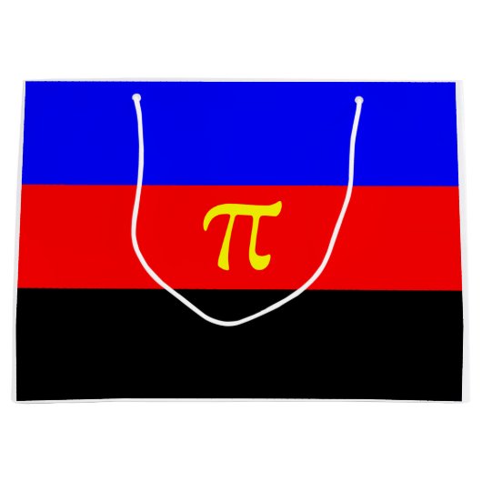 Polyamory Pride Flag Groot Cadeauzakje (Voorkant)