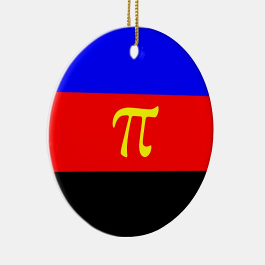 Polyamory Pride Flag Keramisch Ornament (Rechts)