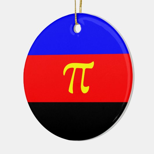 Polyamory Pride Flag Keramisch Ornament (Links)