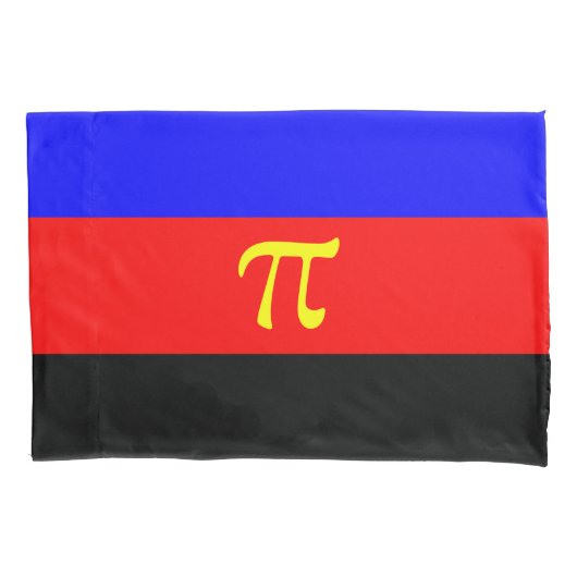 Polyamory Pride Flag Kussensloop (Voorkant)