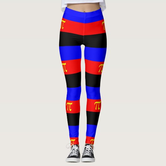 Polyamory Pride Flag Leggings (Voorkant)