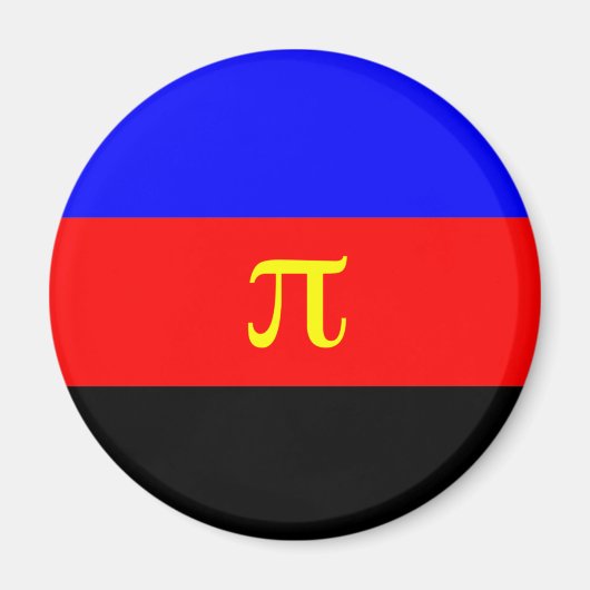 Polyamory Pride Flag Magneet (Voorkant)