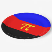 Polyamory Pride Flag Papieren Bordje (Gekanteld)