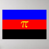 Polyamory Pride Flag Poster (Voorkant)