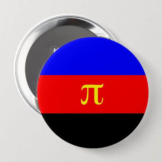 Polyamory Pride Flag Ronde Button 4,0 Cm (Voorkant /achterkant)