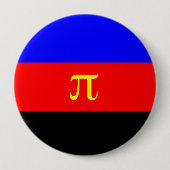 Polyamory Pride Flag Ronde Button 4,0 Cm (Voorkant)