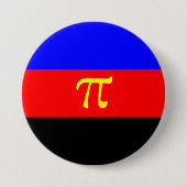 Polyamory Pride Flag Ronde Button 7,6 Cm (Voorkant)