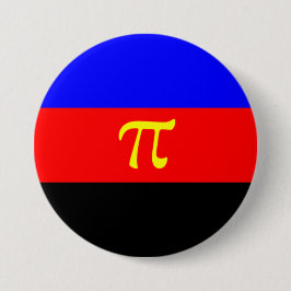 Polyamory Pride Flag Ronde Button 7,6 Cm