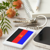 Polyamory Pride Flag Sleutelhanger (Voorkant Rechts)