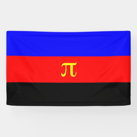Polyamory Pride Flag Spandoek (Horizontaal)