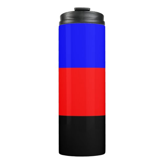 Polyamory Pride Flag Stripes Thermosbeker (Voorkant)