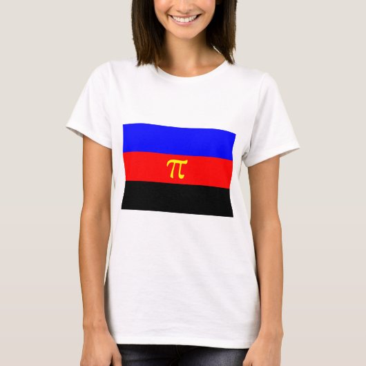 Polyamory Pride Flag T-shirt (Voorkant)