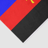 Polyamory Pride Flag Tissuepapier (Detail)