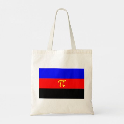 Polyamory Pride Flag Tote Bag (Achterkant)